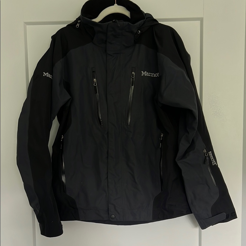 Marmot Two-Tone Black and Gray Jacket